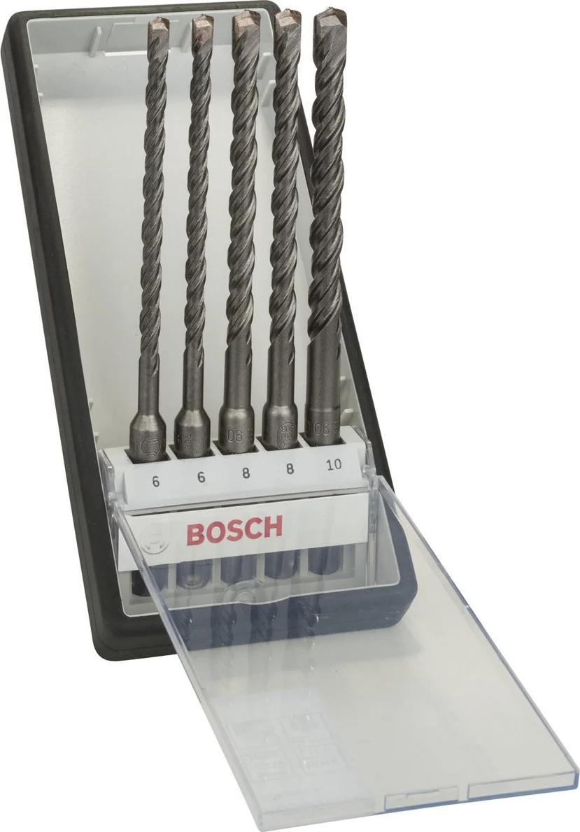 Bosch Professional 5-delige Robust Line hamerborenset SDS-Plus - 2607019928