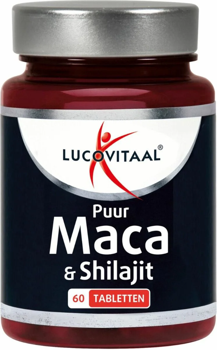 Lucovitaal Maca & Shilajit Puur 60 tabletten