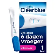 Clearblue Zwangerschapstest Ultravroeg