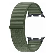 Samsung Galaxy Watch 9 Nylon Fabric Bandje Groen M/L