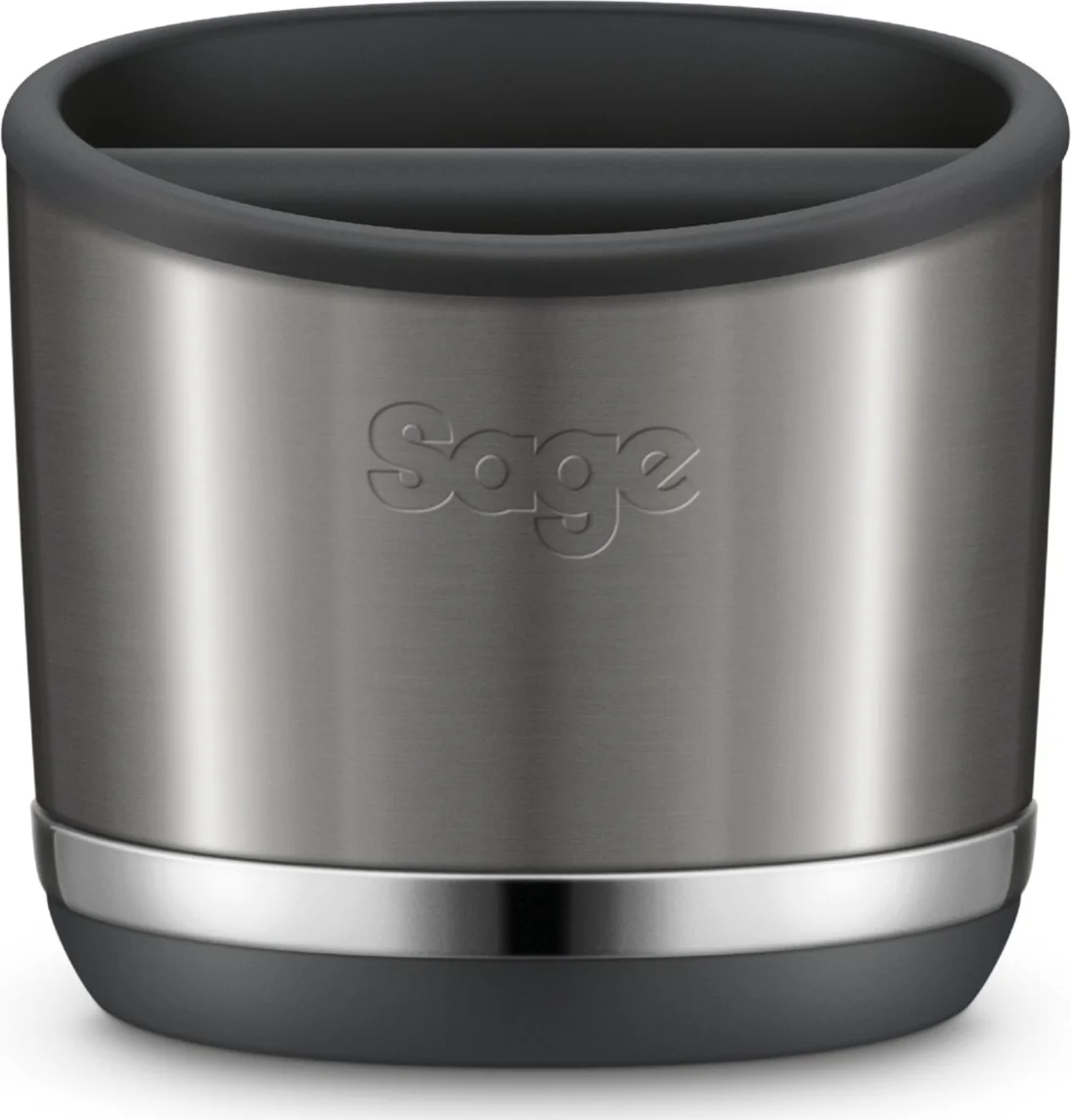 Sage the Knock Box 10 Black Stainless Steel