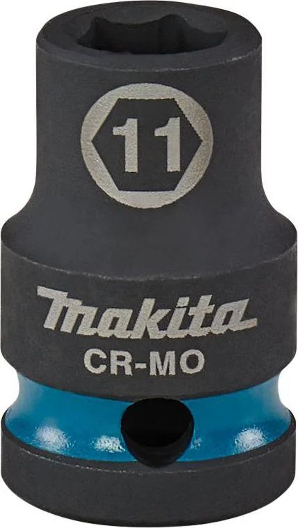 Makita E-16075 Impact Black Krachtdop 1/2" kort | 11 mm