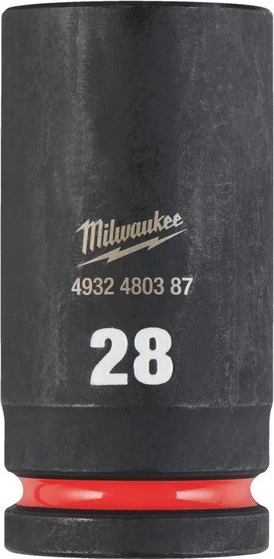 Milwaukee ShockWave™ Krachtdop 3/4" lang | 28 mm - 4932480387
