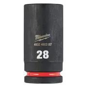 Milwaukee ShockWave™ Krachtdop 3/4" lang | 28 mm - 4932480387