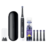 Oral-B iO 5N Zwart + 4 opzetborstels voor wittere tanden