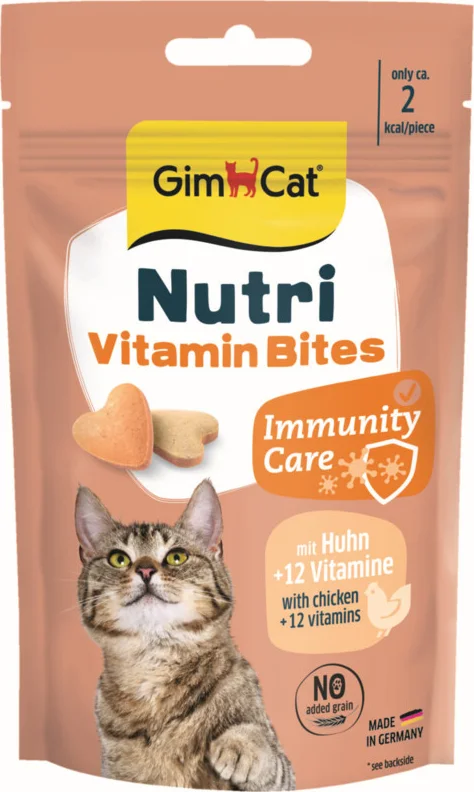GimCat Kattensnack Nutri Vitamin Bites 40 gr