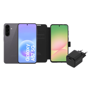 Samsung Galaxy A57 128GB Grijs 5G Enterprise Edition + Basis Accessoirepakket