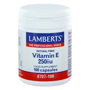 Lamberts Vitamine E 250ie Capsules 100VCP