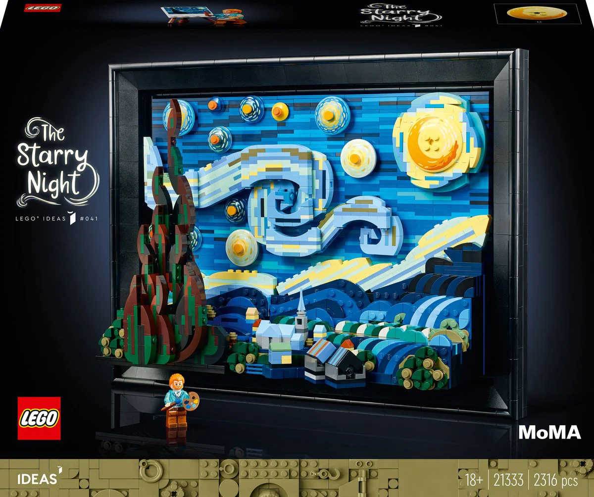LEGO Ideas Vincent van Gogh - De sterrennacht 21333