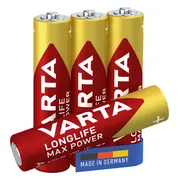 2x Varta Longlife Max Power Alkaline Batterijen AAA 4 stuks