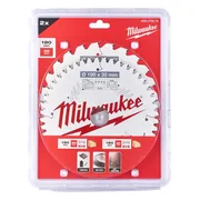 Milwaukee Cirkelzaagblad 190 x 30 mm Twin Pack (2-delig) - 4932479574