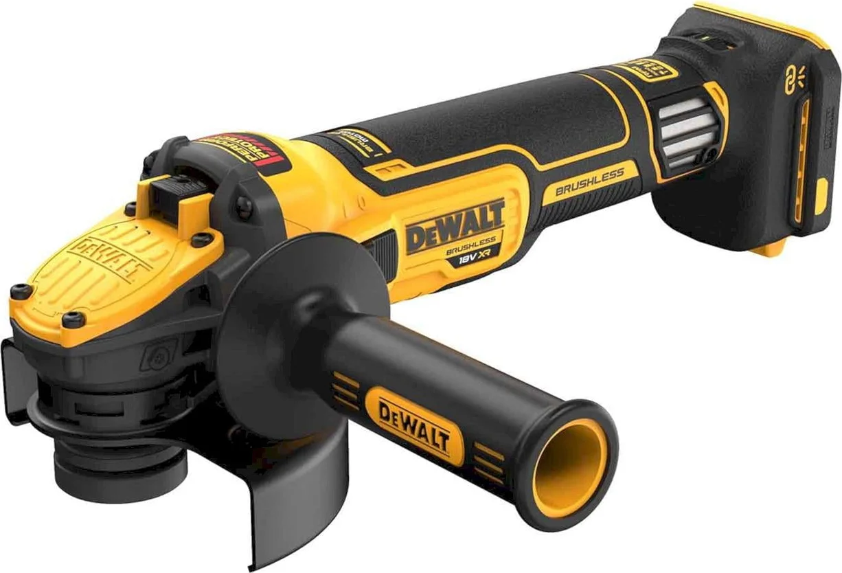 DeWALT DCG409VSNT Accu haakse slijper 125mm 18V XR FlexVolt Advantage Basic Body in TSTAK
