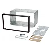 2 DIN autoradio inbouwframe universeel 118 mm
