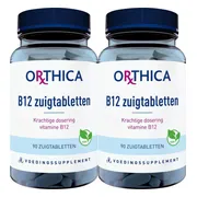 2x Orthica B12 90 zuigtabletten