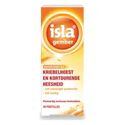 Isla Gember Keelpastilles - bij kriebelhoest en kortdurende heesheid 30ST