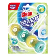 6x At Home Toiletblok Power Rings Fresh Citrus 40 gr
