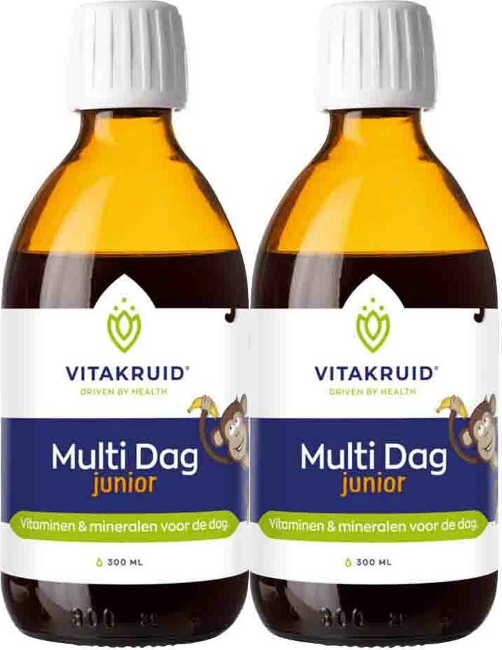 2x Vitakruid Multi Dag Junior 300 ml