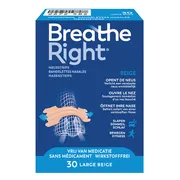 Breathe Right Neusstrips Normale Huid - Large 30ST