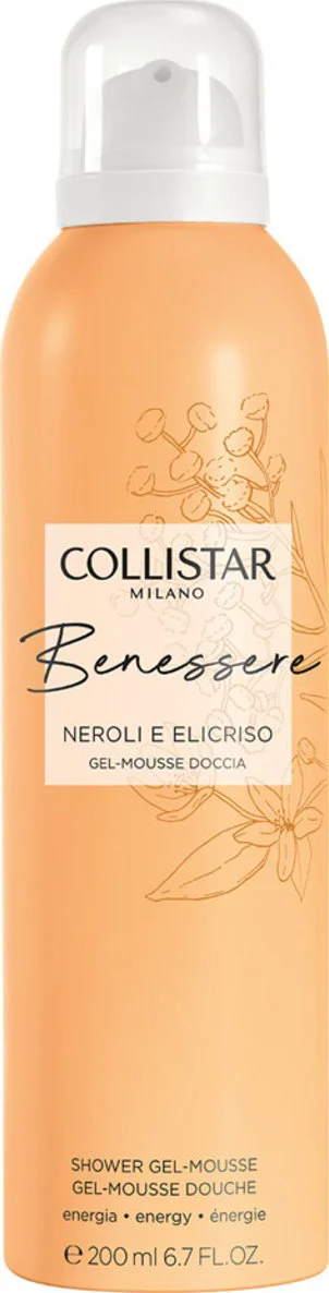 Collistar Shower Gel-Mousse Neroli and Helichrysum Benessere 200 ml