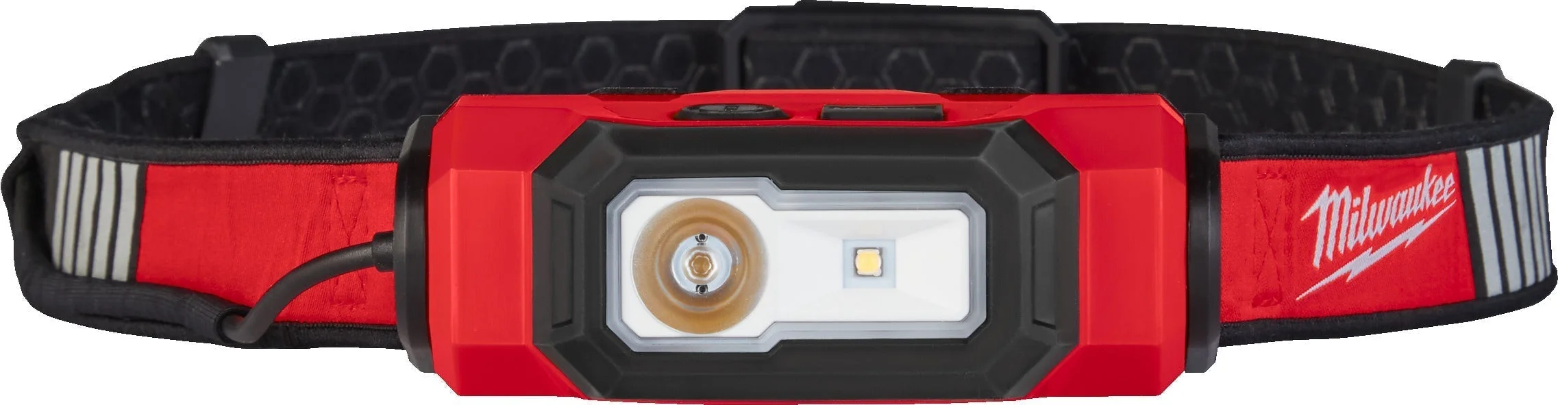 Milwaukee L4 HL-VIS-301 Hoofdlamp 600 lumen REDLITHIUM™ 3.0Ah USB batterij - 4933479768