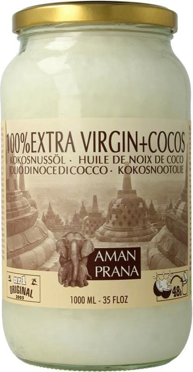 Aman Prana Kokosnootolie Bio 1000ML