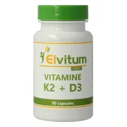 Elvitum Vitamine K2 D3 Vegicaps 90CP
