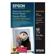 Epson Premium Glossy Fotopapier 10 x 15 (40 Vellen)