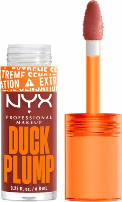 Nyx Professional Makeup Duck Plump - Brick Of Time - Plumping lipgloss - Rood - 6,8ml