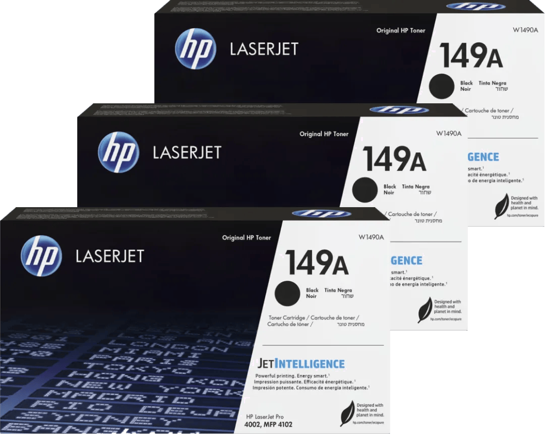 HP 149A LaserJet Toner Zwart (3 stuks)