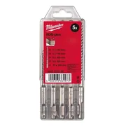 Milwaukee SDS-plus hamerborenset - 2-kanten snijdend - VE=5 - 4932352338