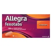 Allegra Fexotabs 120mg Tabletten 10TB