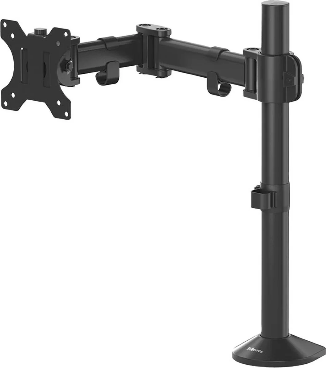 Fellowes Reflex Monitor arm - 1 scherm - 32 inch - Klem - Zwart
