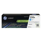 HP 220X LaserJet Toner Cyaan (Hoge Capaciteit)