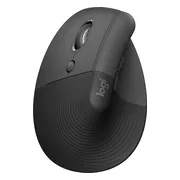 Logitech Lift Verticale Ergonomische Muis Linkshandig Zwart