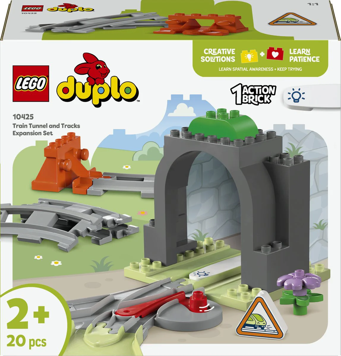 LEGO DUPLO Treintunnel en rails uitbreidingsset 10425
