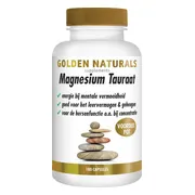 Golden Naturals Magnesium Tauraat 180 vegacapsules