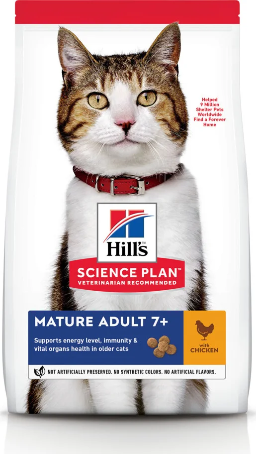 Hill's Science Plan Kattenvoer Mature Adult Kip 1,5 kg