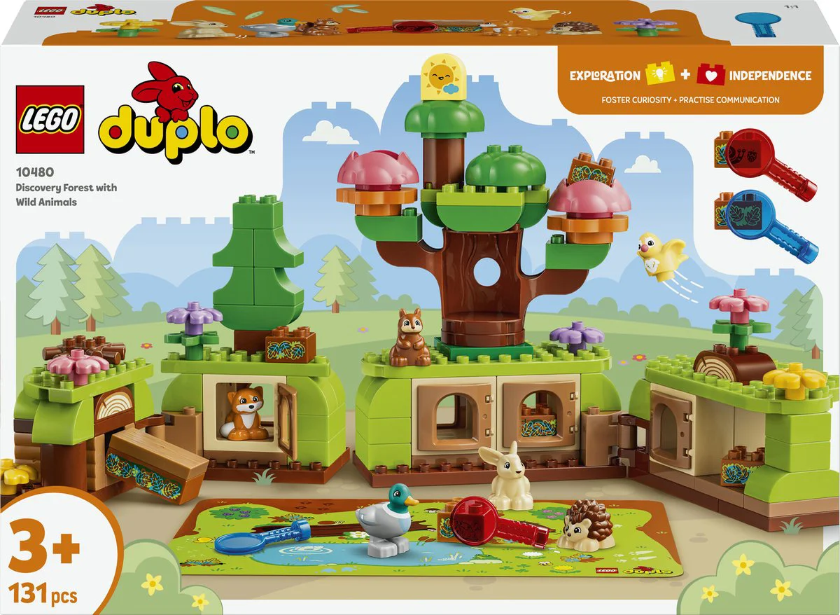 LEGO DUPLO Ontdekkingsbos met wilde dieren 10480