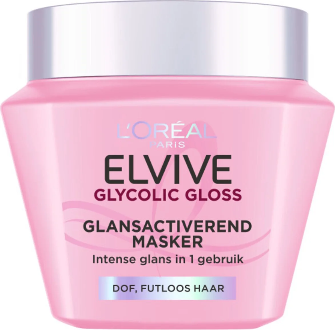 3x L'Oréal Elvive Glycolic Gloss Mask 300 ml