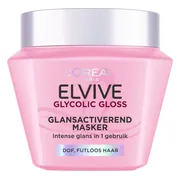 3x L'Oréal Elvive Glycolic Gloss Mask 300 ml