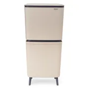 Brabantia SortUp Recycle Hi afvalemmer 20+25L Beige