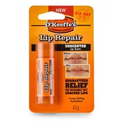 O'Keeffe's Lip Repair Unscented Lip Balm 4,2GR