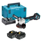 Makita DGA517RTJ Accu Haakse Slijper 125mm 18V 5.0Ah in Mbox