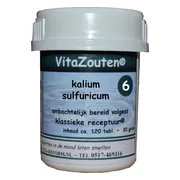 Vitazouten Nr. 6 Kalium Sulfuricum 120st 120TB
