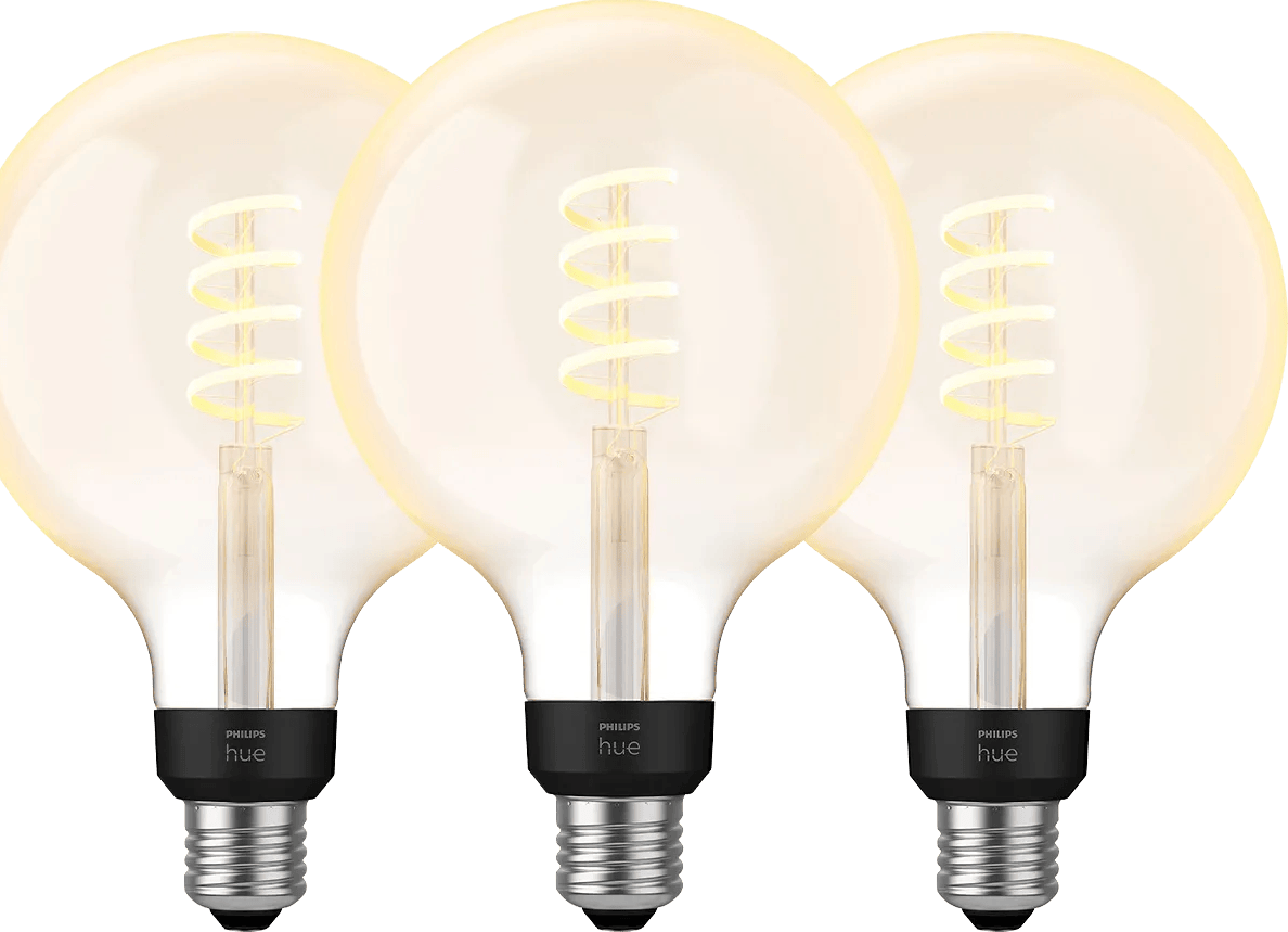 Philips Hue Filament White Ambiance Globe XL 3-pack