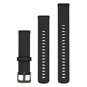 Garmin Siliconen Bandje Zwart 22mm