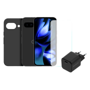 Google Pixel 9a 128GB Zwart 5G + Compleet Accessoirepakket