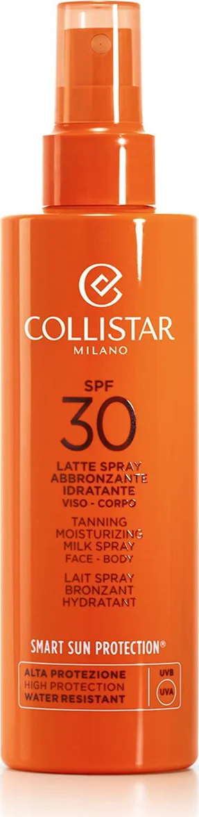 Collistar Tanning Moisturizing Milk Spray Face-Body SPF 30 200 ml