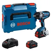 Bosch Professional GDS 18V-1000 Accu slagmoersleutel 1000Nm 1/2" frictiering 18V 8.0Ah in L-Boxx - 06019J8302