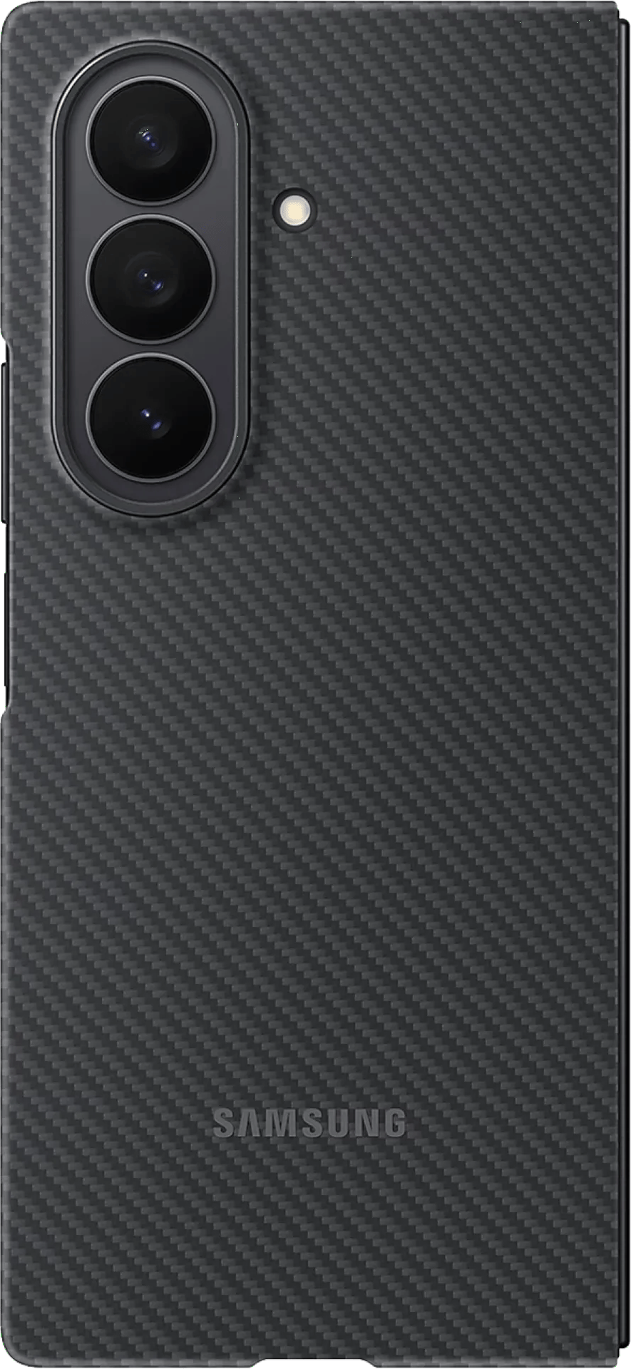 Samsung Galaxy Z Fold 7 Carbon Back Cover Zwart